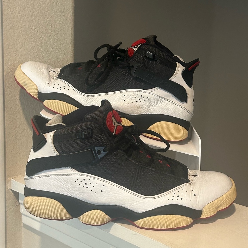 NIKE AIR JORDAN RING 6 (322992-012) BASKETBALL SNEAKERS SHOES Sz 9.5